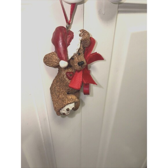 Kurt Adler Christmas caroling teddy bears  ornament. - Picture 7 of 7